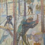 1209 9546 OIL PAINTING